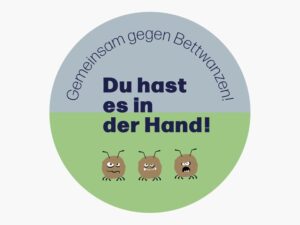 Bettwanzen-Kampagne-Logo